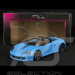 Porsche Carrera GT 2005 Glossy Blue Pink Slips 1/24 Jada Toys 35066