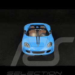 Porsche Carrera GT 2005 Glossy Blue Pink Slips 1/24 Jada Toys 35066