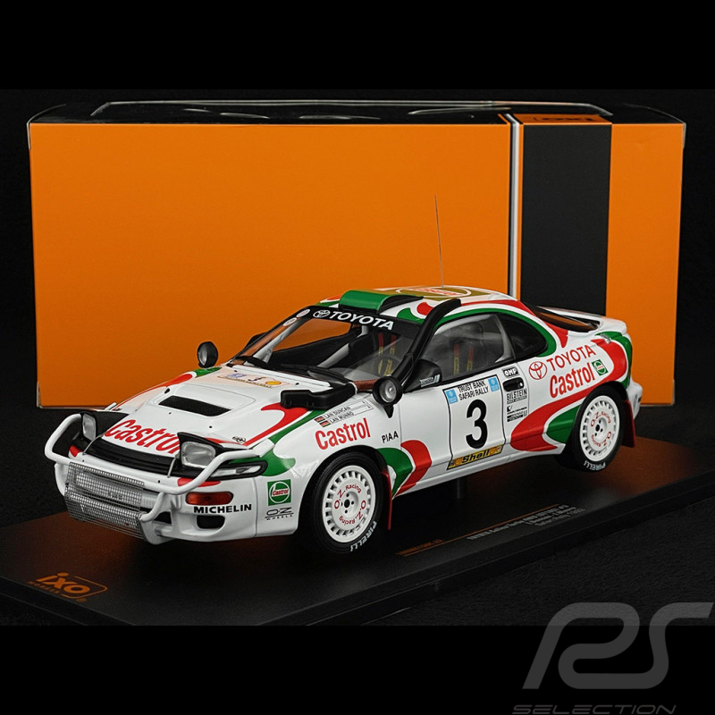 Toyota Celica Turbo 4WD ST185 n° 3 3rd Safari Rally 1993 1/18 Ixo RMC150C
