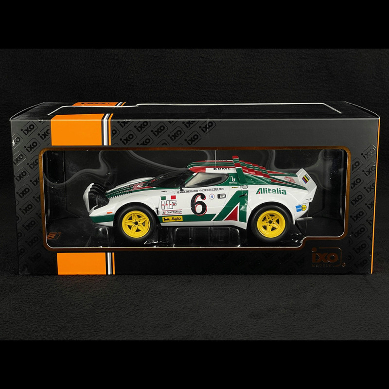 Lancia Stratos HF n° 6 2nd Monte Carlo Rally 1976 1/18 Ixo RMC162B