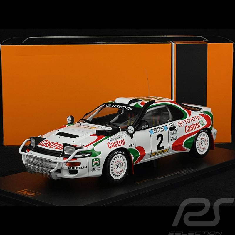 Toyota Celica Turbo 4WD ST185 n° 2 2. Safari-Rallye 1993 1/18 Ixo RMC150B