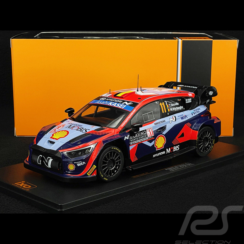Hyundai I20 N n° 11 WRC1 2nd Monte Carlo Rally 2023 1/18 Ixo RMC153A