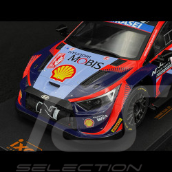 Hyundai I20 N n° 11 WRC1 2nd Monte Carlo Rally 2023 1/18 Ixo RMC153A