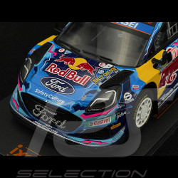 Ford Puma n° 8 WRC1 Winner Rally Sweden 2023 1/18 Ixo RMC154A