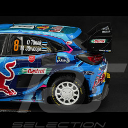 Ford Puma n° 8 WRC1 Winner Rally Sweden 2023 1/18 Ixo RMC154A