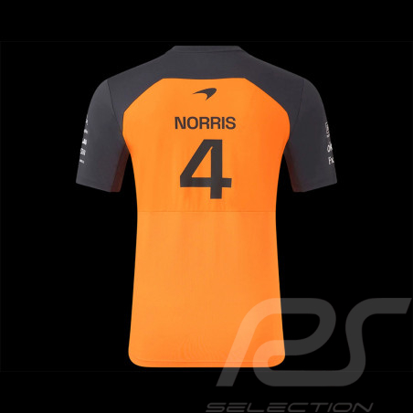 McLaren T-Shirt F1 Team n° 4 Lando Norris Papaya / Phantom TM9912-088 – Herren