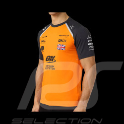 T-shirt McLaren F1 Team n° 4 Lando Norris Papaye / Phantom TM9912-088 - Homme