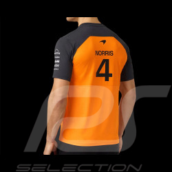 McLaren T-Shirt F1 Team n° 4 Lando Norris Papaya / Phantom TM9912-088 – Herren