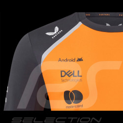 T-shirt McLaren F1 Team n° 4 Lando Norris Papaye / Phantom TM9912-088 - Homme