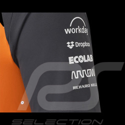 McLaren T-Shirt F1 Team n° 81 Oscar Piastri Papaya Orange TM9914-088 - Men's