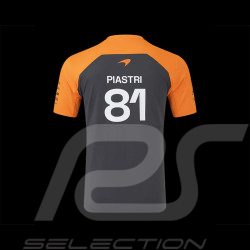 T-shirt McLaren F1 Team n° 81 Oscar Piastri Phantom TM9914-126 - Homme