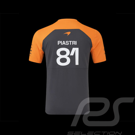 McLaren T-Shirt F1 Team n° 81 Oscar Piastri Phantom TM9914-126 - Men's
