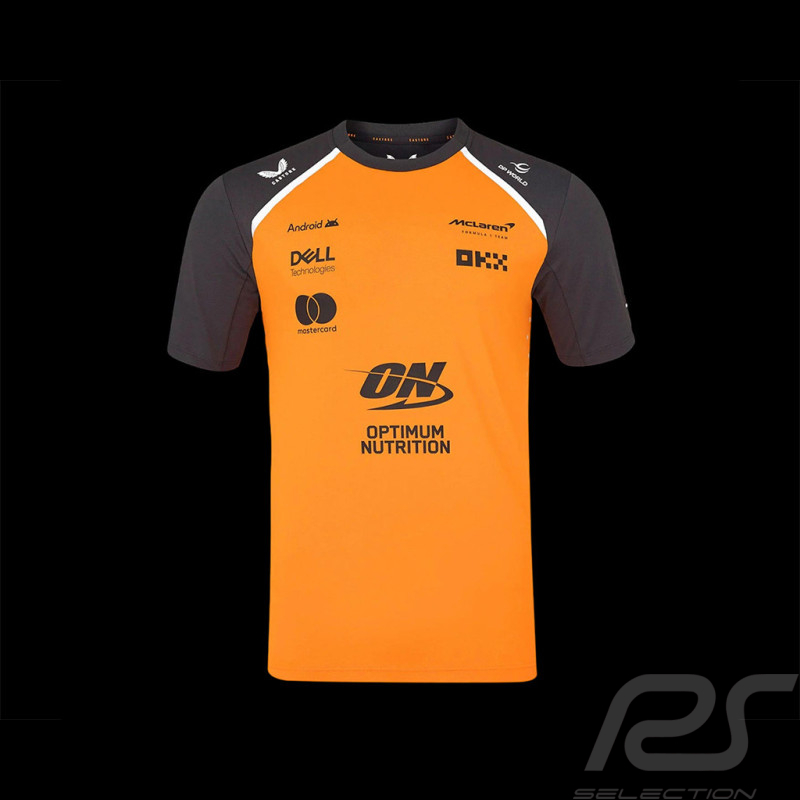 T-shirt McLaren F1 Team Orange Papaye TM9923-088 - Homme