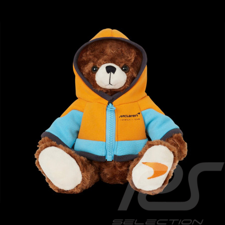 Peluche McLaren Ours Mascotte F1 Norris Piastri Orange Papaye TU6826-076