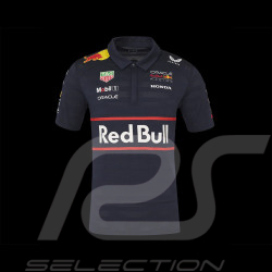 Red Bull Racing Polo Shirt F1 Team Replica Collection Midnight Blue TM9865-020 - Men's