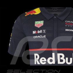 Polo Red Bull Racing F1 Team Collection Replica Bleu Nocturne TM9865-020 - Homme