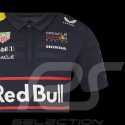 Red Bull Racing Polo Shirt F1 Team Replica Collection Midnight Blue TM9865-020 - Men's