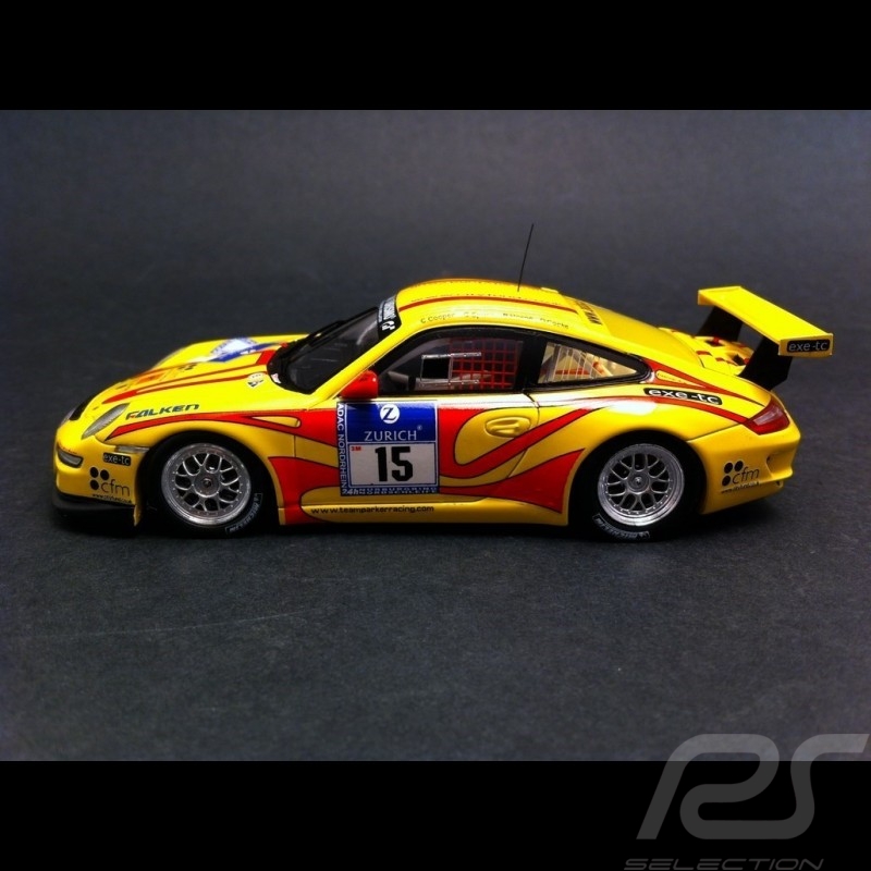 Porsche 997 GT3 Cup Nurburgring 2010 n°15 1/43 Minichamps 437106715 Porsche 997 GT3 Cup Nurburgring 2010 n°15 1/43 Minichamps 437106715