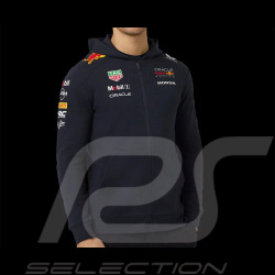Veste Red Bull Racing Sweat Zippé F1 Team Collection Replica Bleu Nocturne TM9873AT-020