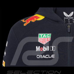 Red Bull Racing Zip-Up Sweatshirt F1 Team Replica Collection Midnight Blue TM9873AT-020