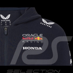Red Bull Racing Sweatshirt Mit Reißverschluss F1 Team Replica Kollektion Mitternachtsblau TM9873AT-020