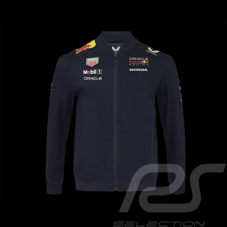 Red Bull Racing Bomberjacke F1 Team Replica Kollektion Mitternachtsblau TM9874AT-020