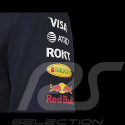 Veste Red Bull Racing Bomber F1 Team Collection Replica Bleu Nocturne TM9874AT-020