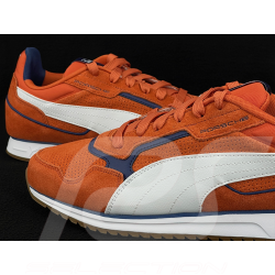 Chaussure Porsche Softride St Miler Puma Orange / Blanc et Bleu 308973-03 - mixte