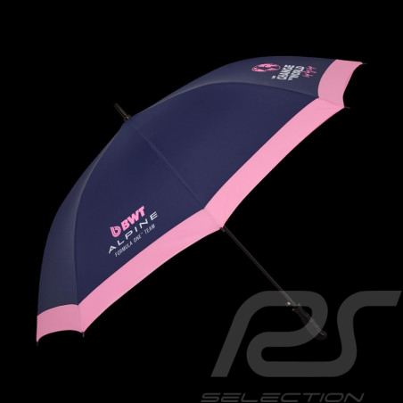 Parapluie Alpine Pas Cher Formule 1 Team Bleu et Rose Alpine ALPACC0009
