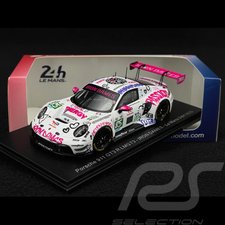 Porsche 911 GT3 R LMGT3 n° 85 Iron Dames 24h Le Mans 2025 1/43 Spark S9302
