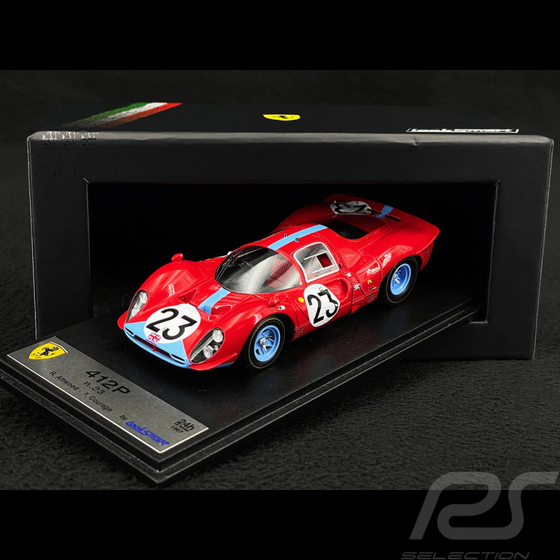 Ferrari 412P Berlinetta n° 23 24h Le Mans 1967 1/43 Looksmart LSLM158