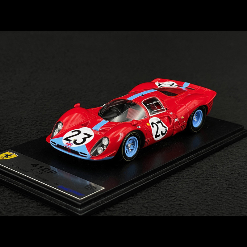 Décalcomanie Ferrari 412P Le Mans 1967 - Échelle 1:18 1:24 1:32 1:43 - Stickers Le Mans