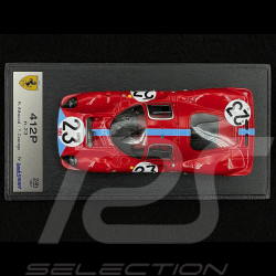 Ferrari 412P Berlinetta n° 23 24h Le Mans 1967 1/43 Looksmart LSLM158