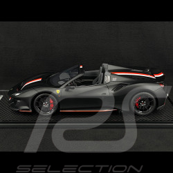 Charles Leclerc Ferrari 488 Pista Spider 2018 Matte Black 1/12 BBR Models BBR1225CL