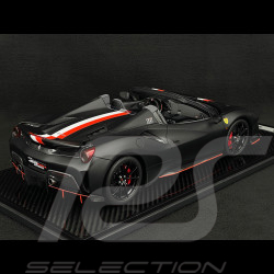 Charles Leclerc Ferrari 488 Pista Spider 2018 Noir Mat 1/12 BBR Models BBR1225CL