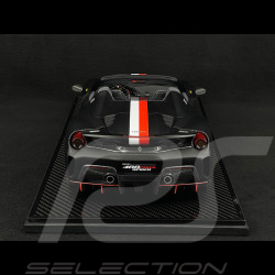 Charles Leclerc Ferrari 488 Pista Spider 2018 Matte Black 1/12 BBR Models BBR1225CL