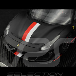 Charles Leclerc Ferrari 488 Pista Spider 2018 Noir Mat 1/12 BBR Models BBR1225CL