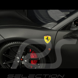 Charles Leclerc Ferrari 488 Pista Spider 2018 Matte Black 1/12 BBR Models BBR1225CL