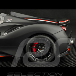 Charles Leclerc Ferrari 488 Pista Spider 2018 Noir Mat 1/12 BBR Models BBR1225CL