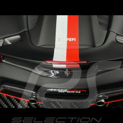 Charles Leclerc Ferrari 488 Pista Spider 2018 Noir Mat 1/12 BBR Models BBR1225CL