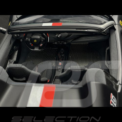 Charles Leclerc Ferrari 488 Pista Spider 2018 Noir Mat 1/12 BBR Models BBR1225CL