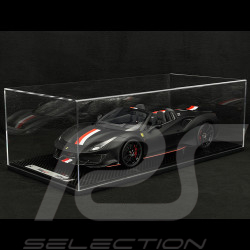 Charles Leclerc Ferrari 488 Pista Spider 2018 Matte Black 1/12 BBR Models BBR1225CL