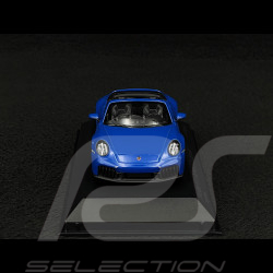 Porsche 911 Carrera GTS Cabriolet Type 992.2 2024 Lugano Blue 1/43 Minichamps 410064131