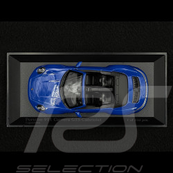 Porsche 911 Carrera GTS Cabriolet Type 992.2 2024 Lugano Blue 1/43 Minichamps 410064131