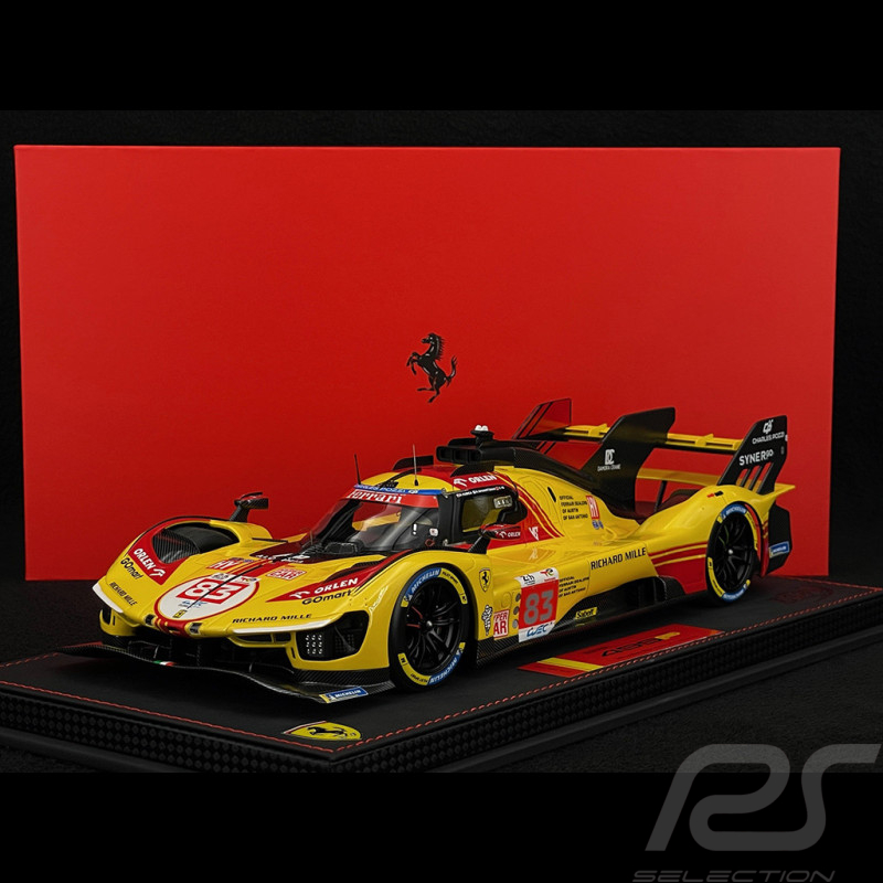 Ferrari 499P n° 83 24h Le Mans 2024 1/18 BBR Models P18252C