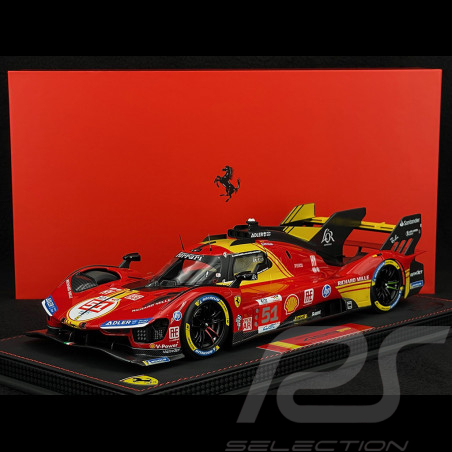 Ferrari 499P n° 51 3ème 24h Le Mans 2024 1/18 BBR Models P18252B