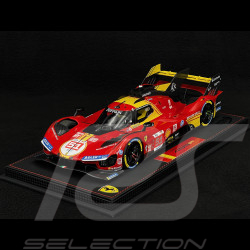 Ferrari 499P n° 51 3ème 24h Le Mans 2024 1/18 BBR Models P18252B