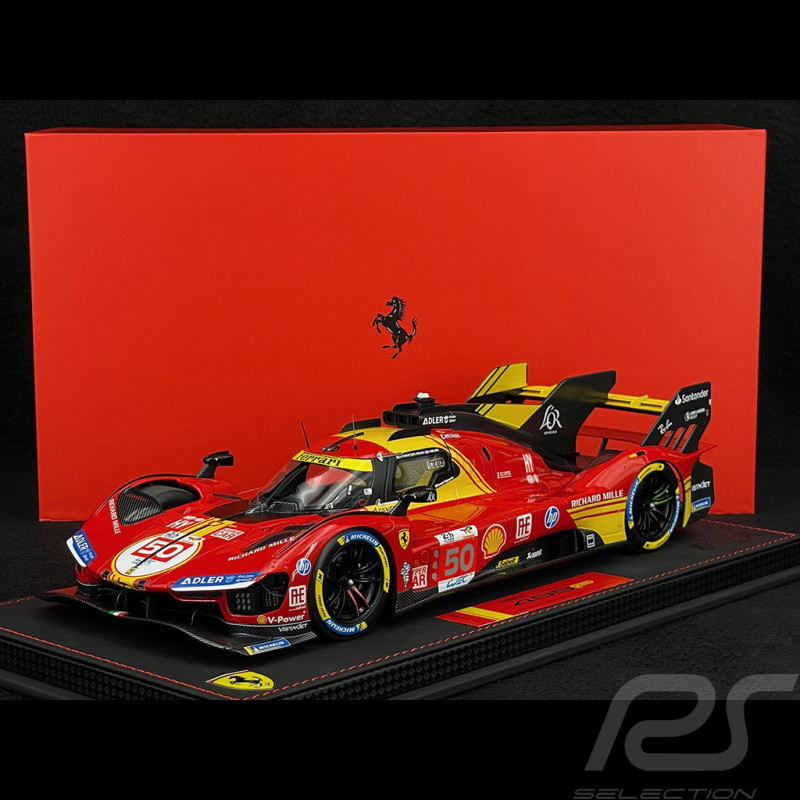 Ferrari 499P n° 50 Vainqueur 24h Le Mans 2024 1/18 BBR Models P18252A