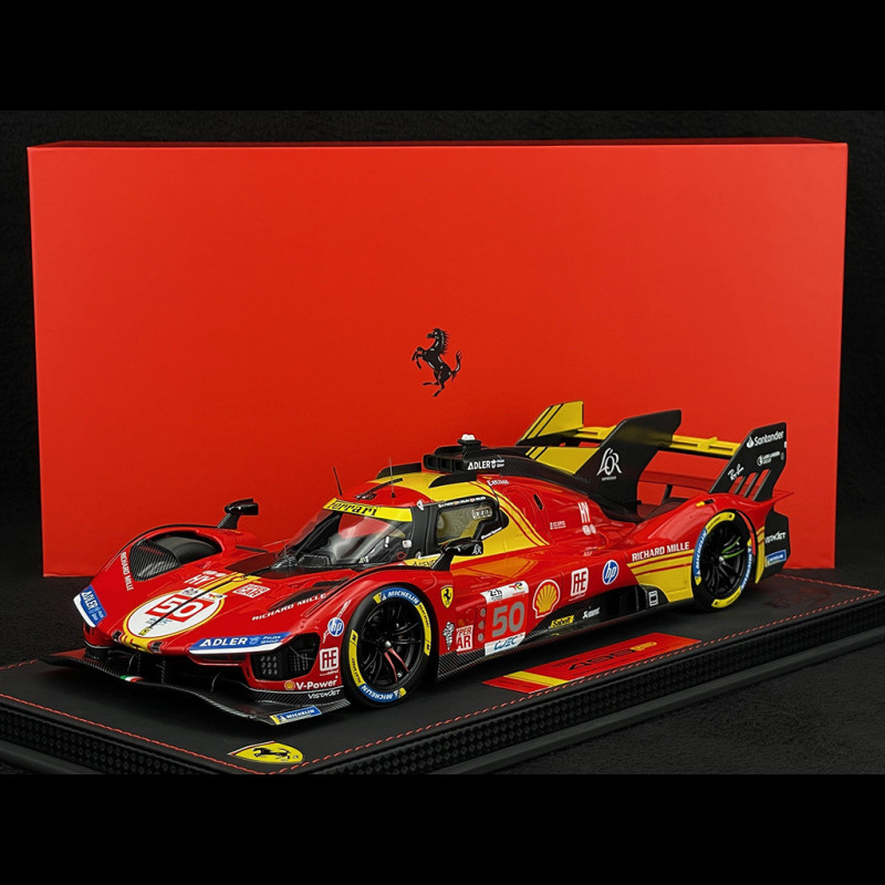 Ferrari 499P n° 50 Winner 24h Le Mans 2024 1/18 BBR Models P18252A