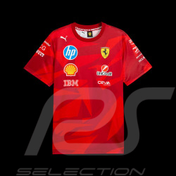 Ferrari T-shirt F1 Team Leclerc / Hamilton GP Las Vegas Puma Red 701234738-001
